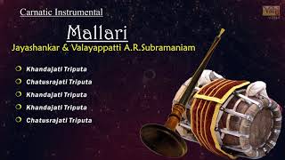 Mallari  Jayashankar Valayappatti ARSubramaniam  Best Nadaswaram Thavil  Carnatic Instrumental [upl. by Diad]