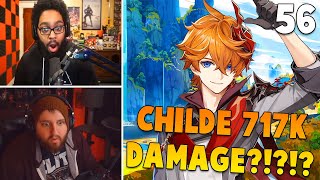 Childe 717K Damage  Enviosity Gets A Call From miHoYo  Genshin Impact Moments 56 [upl. by Nagey]