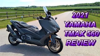 ★2021 YAMAHA TMAX 560 REVIEW ★ [upl. by Kenny]