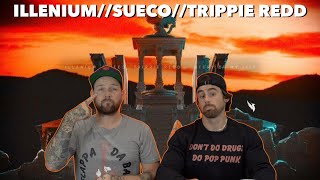 ILLENIUM SUECO TRIPPIE REDD “Story of My Life”  Aussie Metal Heads Reaction [upl. by Auoy]