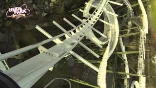 Heide Park Resort Wing Coaster Onride Video official [upl. by Maurita850]