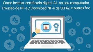 Como Instalar o Certificado Digital A1 no seu computador [upl. by Landing700]