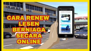 CARA RENEW LESEN PERNIAGAAN SECARA ONLINE [upl. by Navetse]