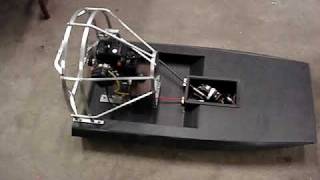 First run RC Airboat quotVelocityquot [upl. by Marra]