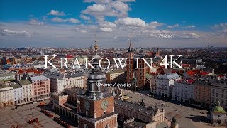 KRAKOW IN 4K  iDrone Aerials [upl. by Garnet367]