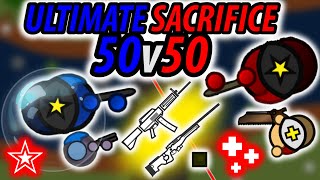 UPDATE 50v50 MODE  INSANE AWMS  USAS12  LONE SURVIVR Combo  Survivio [upl. by Ecyaj680]