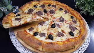 Non comprerai più la pizza dopo questo video Pizza fatta in casaimpasto veloce in 10 minuti [upl. by Notyap]