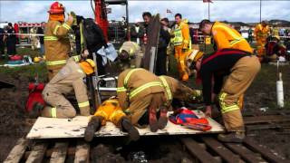 Trench rescue in Pakenham [upl. by Natanoj]