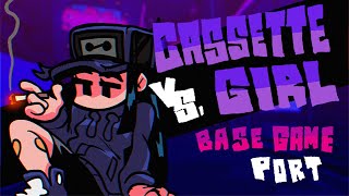 FNF  VS Cassette Girl Base Game VSlice Port [upl. by Leilani]