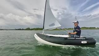 DINGHYGO sailing single handed [upl. by Shirlie]