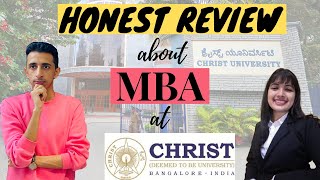 Honest Review about MBA AT CHRIST UNIVERSITY  Watch Before You Join  Current Students Feedback [upl. by Sharl]