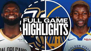 PELICANS at WARRIORS  FULL GAME HIGHLIGHTS  October 29 2024 [upl. by Raknahs]