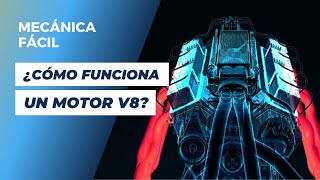 ¿Cómo funciona un MOTOR V8 🤯 [upl. by Esinereb]