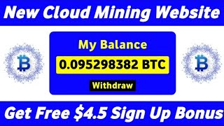 Free Bitcoin Mining Sites Without Investment 2023  New Cloud Mining Website  Coinpulse Platform [upl. by Meir]