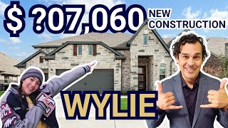 MUST SEE Wylie Texas New Construction Home For Sale  Living in Collin County Texas [upl. by Enneles]