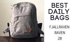 Fjallraven Raven 28 Review  All purpose large capacity EDC bag [upl. by Dyane]