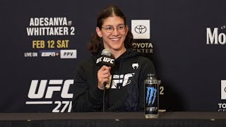 Roxane Modafferis Last Media Day  UFC 271 [upl. by Pani532]