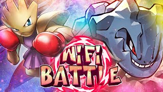 Hitmonchan KOs The Competition Pokemon BDSP WiFi Battle [upl. by Haelam627]