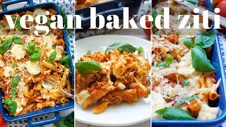 VEGAN BAKED ZITI EASY AND DELICIOUS  PLANTIFULLY BASED [upl. by Adnirolc887]