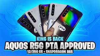 Aquos R5G PTA APPROVED Pubg Test  12256GB  Snapdragon 865 👑 [upl. by Eardnoed583]