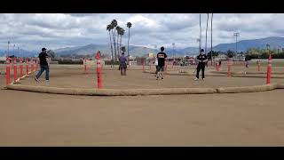 Pomona Fairplex RC Show in California Traxxas side by side racing 🏁 [upl. by Diann238]