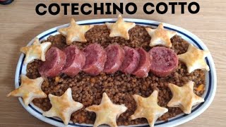 Italian Lentils recipecotechino cotto [upl. by Sousa]