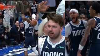 LUKAS NEW SUPERTEAM SHOCKS NBA WORLD DANIEL GAFFORD amp MAVS PUTS ON DUNK CLINIC GO OUT VS OKC [upl. by Zoa]