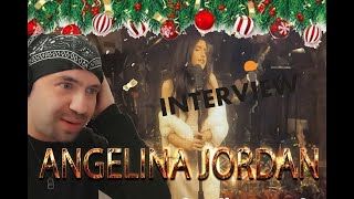 ANGELINA JORDAN CHRISTMAS ALBUM amp INTERVIEW REACTION [upl. by Rebmit]