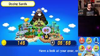 Mario amp Luigi Dream Team  Day 3  Passing Through Dozing Sands [upl. by Suiradel]