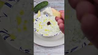 Creamy Cucumber Tzatziki The BEST Greek Dip Youll Ever Make [upl. by Oileve513]