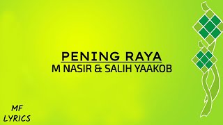 M Nasir amp Salih Yaakob  Pening Raya Lirik [upl. by Kaitlin]