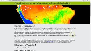 How to decide which settings to use when running Maxent as well as how to make a bias file [upl. by Nalyd809]