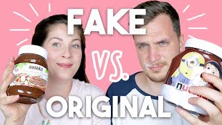 FAKE VS ORIGINAL  Süßigkeiten Taste Test  JackieLina [upl. by Kenney]