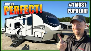 THE BEST Couples RV Ever 2022 Cougar 22MLS [upl. by Ainslee854]