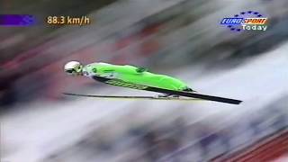 Masahiko Harada  124m  Trondheim 01031997 K120  Ski Jumping  World Championships  GOLD [upl. by Agee]