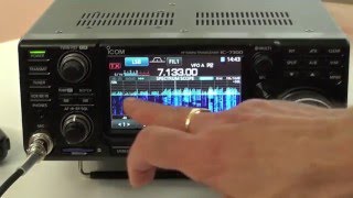 Introduction to the Icom IC7300 HF5070MHz Transceiver [upl. by Serdna]