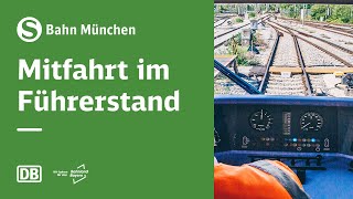 SBahn München 360° Führerstandsmitfahrt auf der S2 Erding  Ostbahnhof [upl. by Allehcim158]