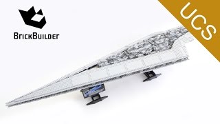 LEGO STAR WARS 75252 Imperial Star Destroyer Speed Build for Collecrors  Ultimate Collector Series [upl. by Yanttirb386]