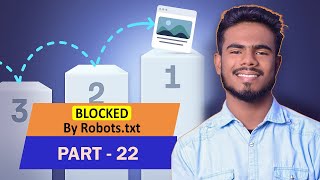 Blocked by robots txt Issue fix in Bangla  Jummatul  Part  22 [upl. by Larrej]