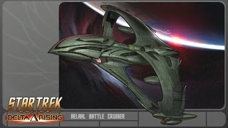 STAR TREK ONLINE HD quotAelahl Light Warbird Battlecruiserquot Delta Rising 2014 [upl. by Clova]