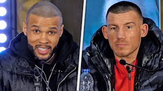 FIERY Chris Eubank Jr amp Liam Williams exchange words in press conference 😡 [upl. by Grados]