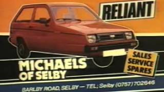 Reliant Robin and Rialto Advert 1980s [upl. by Ethbin]