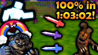 FNAF World  100  10302 [upl. by Nasus]