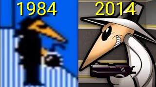 Evolution of Spy vs Spy Games 19842014 [upl. by Aicad]