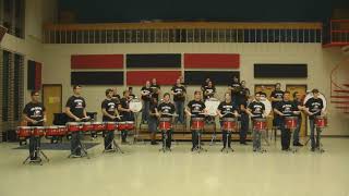 Huskie Marching Band Drumline Electrocutioner [upl. by Ahsaya]