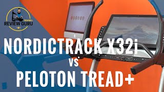 Peloton Tread  vs NordicTrack X32i Incline Treadmill [upl. by Odlonra]