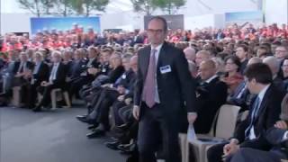 28 février 2017  Discours de M Patrick Jeantet pour linauguration de la LGV SEA ToursBordeaux [upl. by Eriha117]