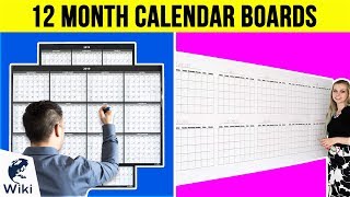 10 Best 12 Month Calendar Boards 2019 [upl. by Lammond]