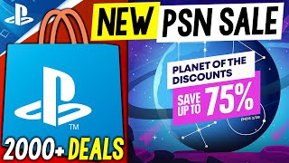 MASSIVE NEW PSN SALE Planet of the Discounts SALE 2000 Deals NEW PlayStation Game Deals 2024 [upl. by Jerrilyn468]