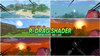 SHADER RINGAN MCPE 120 SUPPORT HP KENTANG RAM 3GB  RDRAG SHADER V3 [upl. by Ocramed]